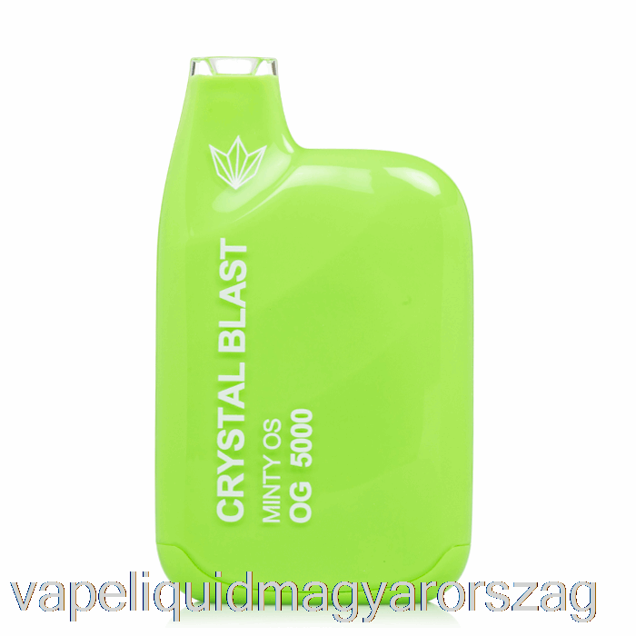 Crystal Blast Og5000 Eldobható Minty O's Vape E Cigi